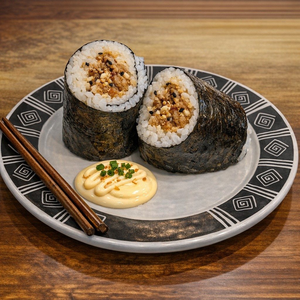 Taiwain Pork Rice Sandwich.