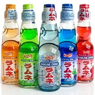 Carbonated Ramune Drinks
