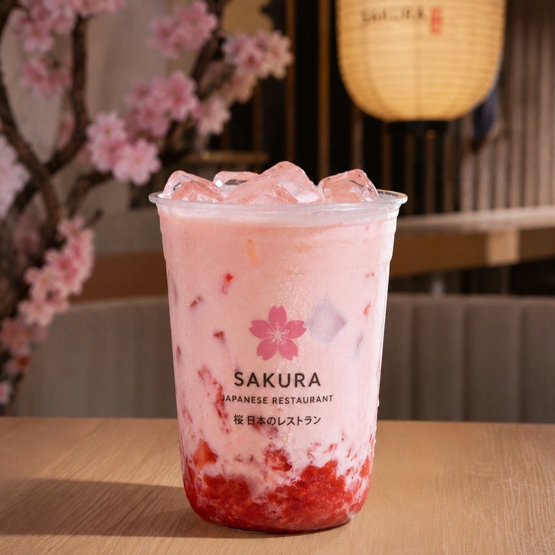Strawberry Milk Tea.