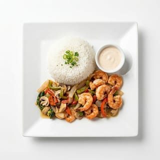 Hibachi Shrimp Plate