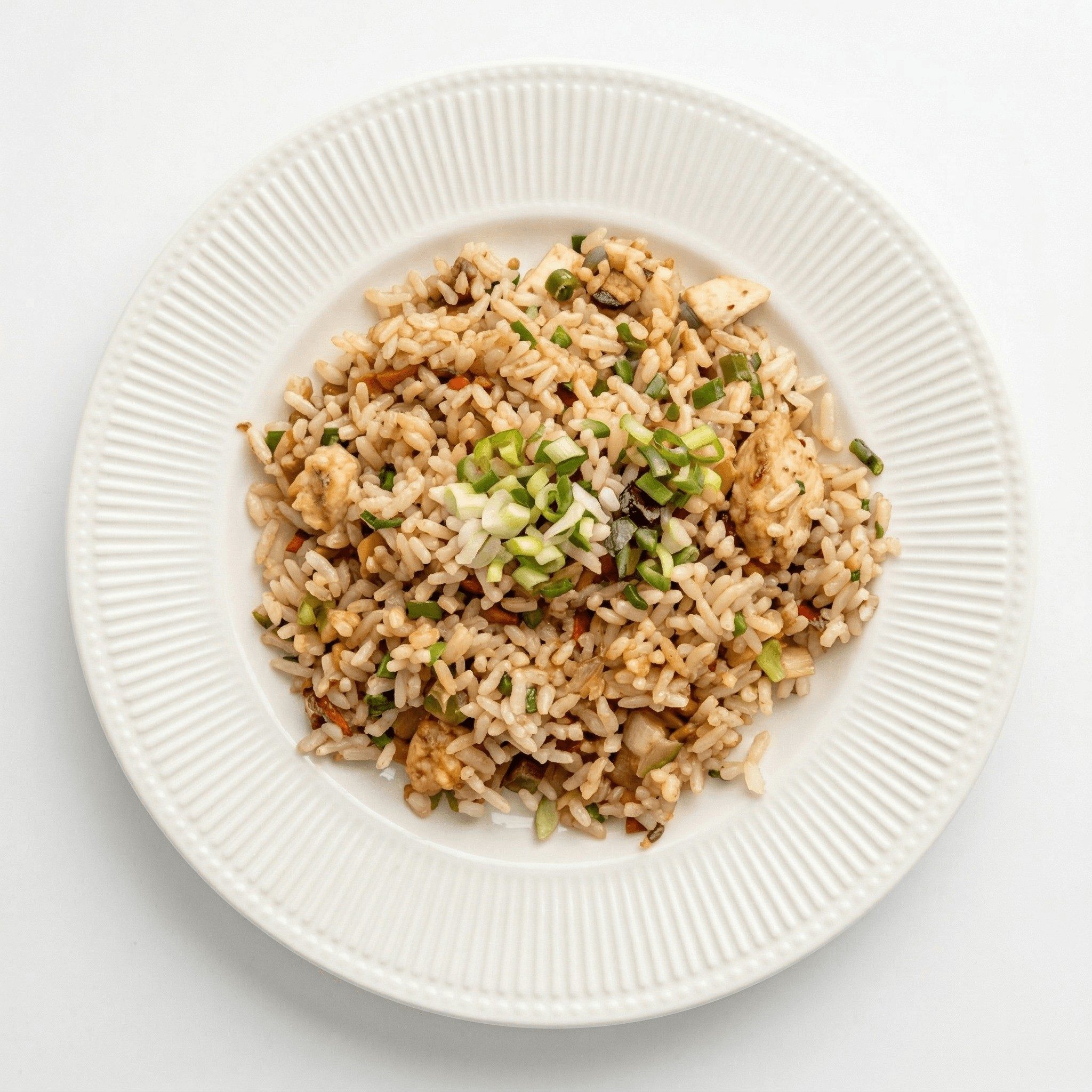 Sakura's Fried Rice Lunch.