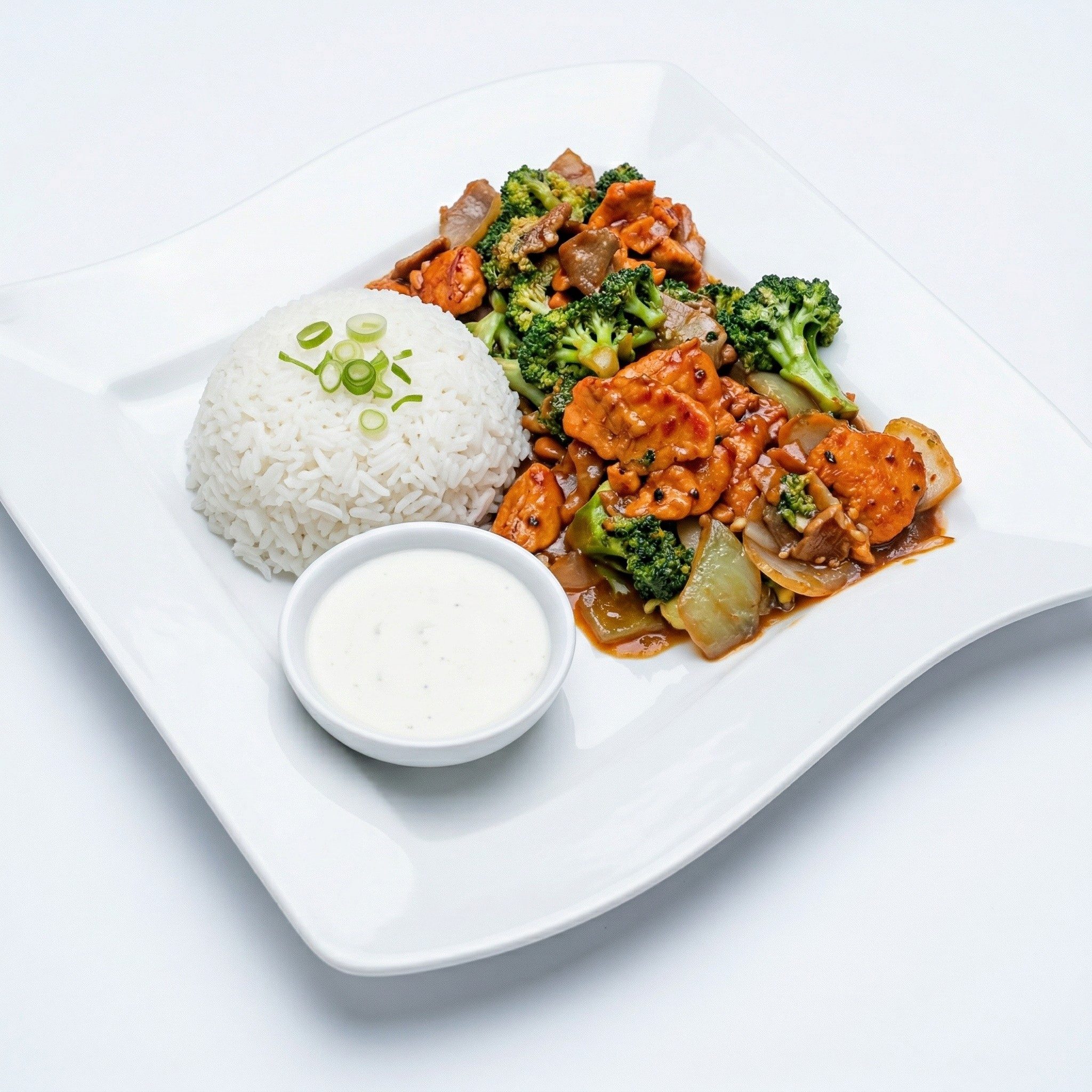 Hibachi Vegetable Plate.