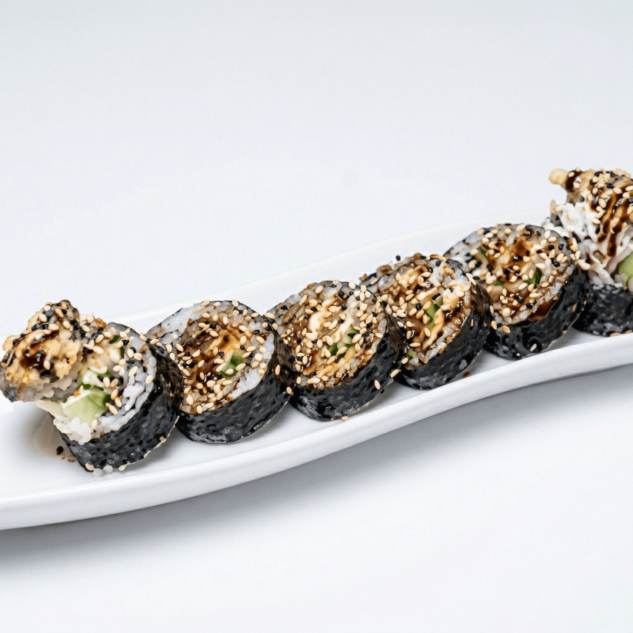 Spider Roll Lunch.