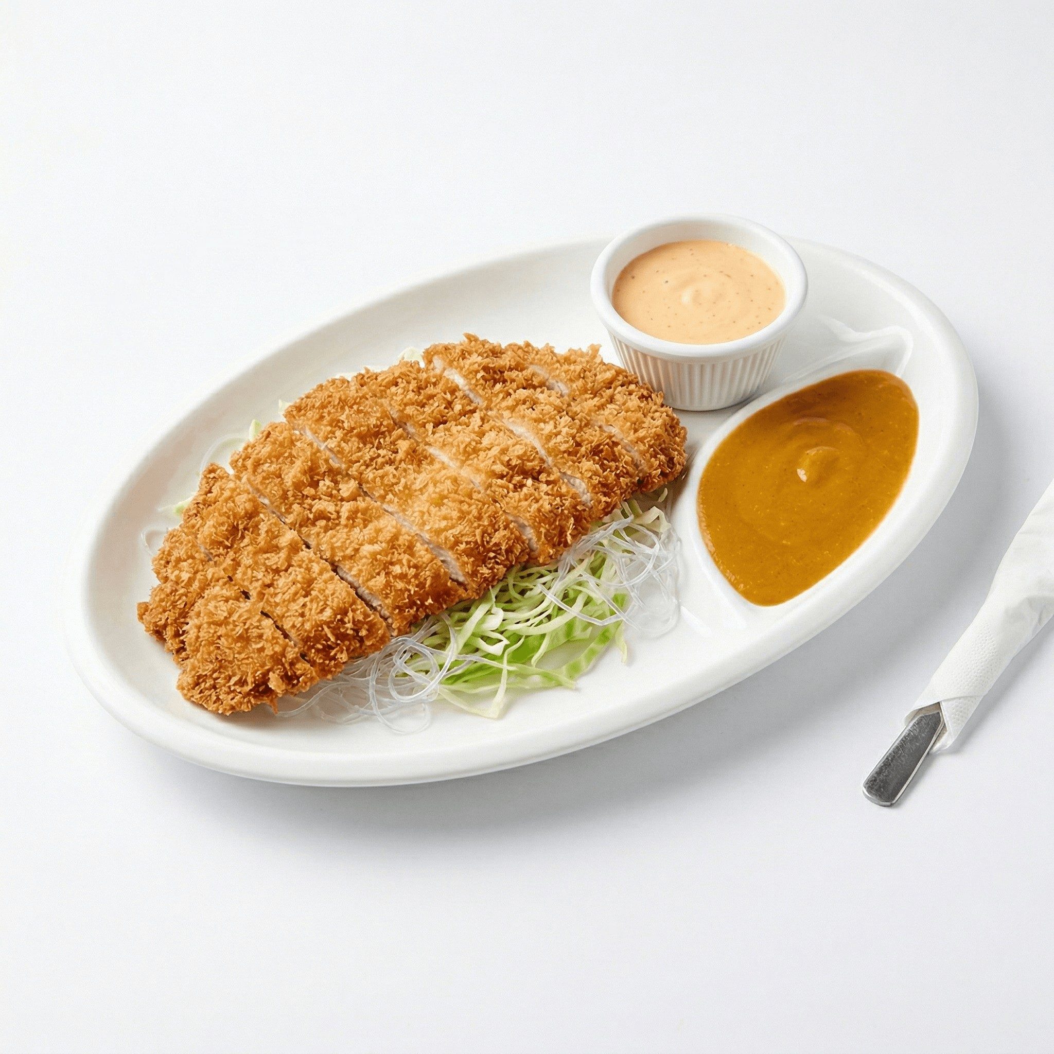 Chicken Katsu Plate Lunch.