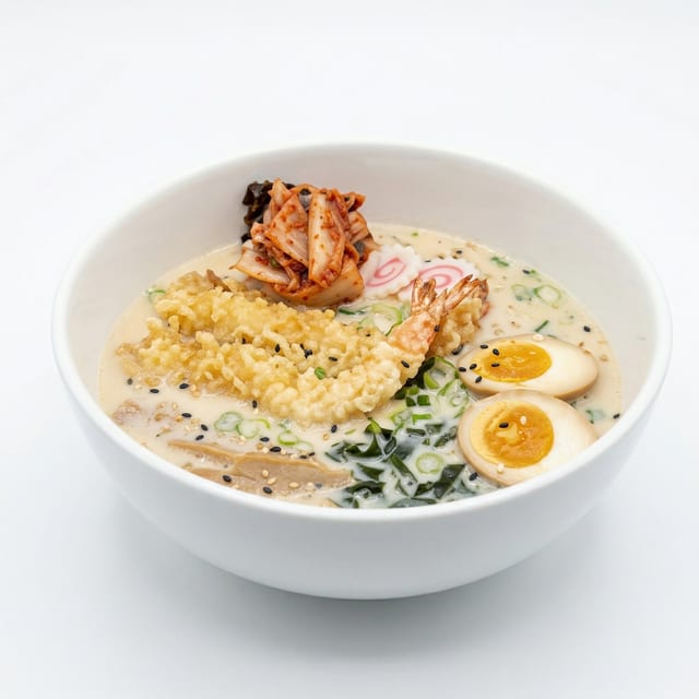 Tempura Kimchi Ramen.