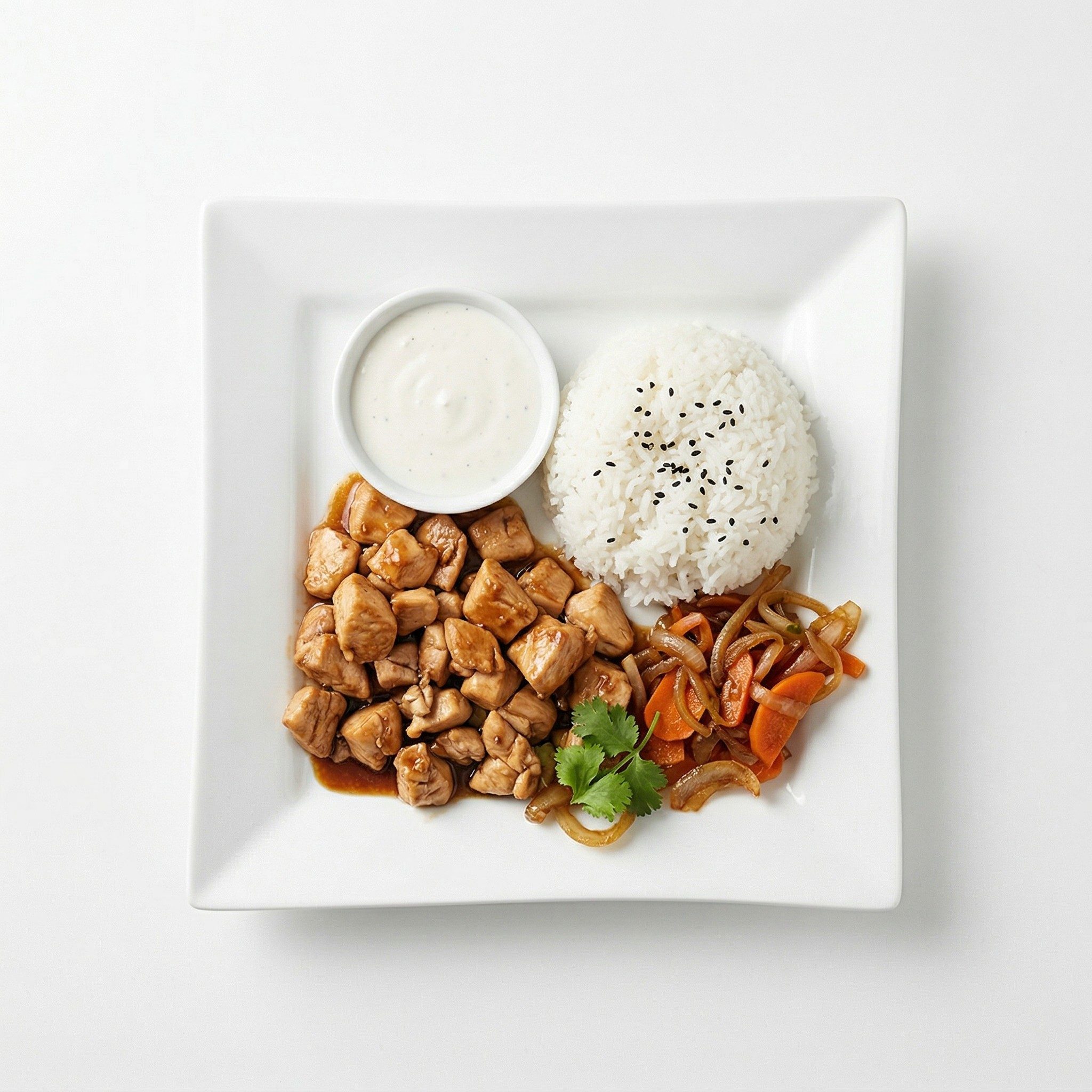 Hibachi Chicken Plate.