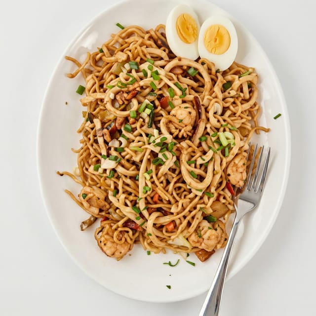 Yaki-Udon Stir-Fry Fusion.