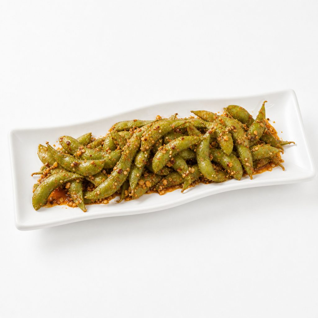 Spicy Edamame.
