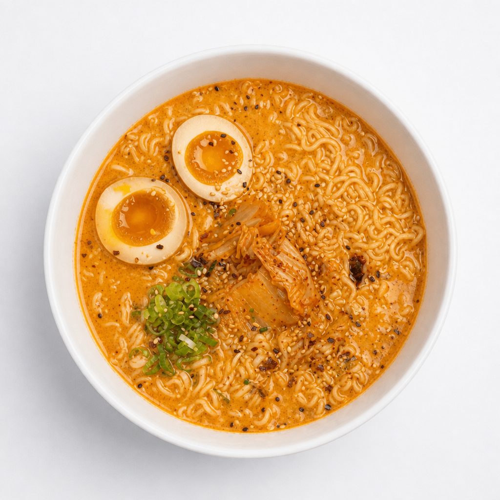 Korean Kimchi Ramen.