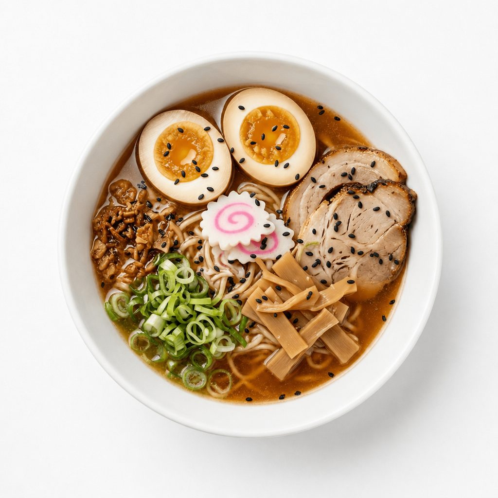 Tonkotsu Ramen Noodles.