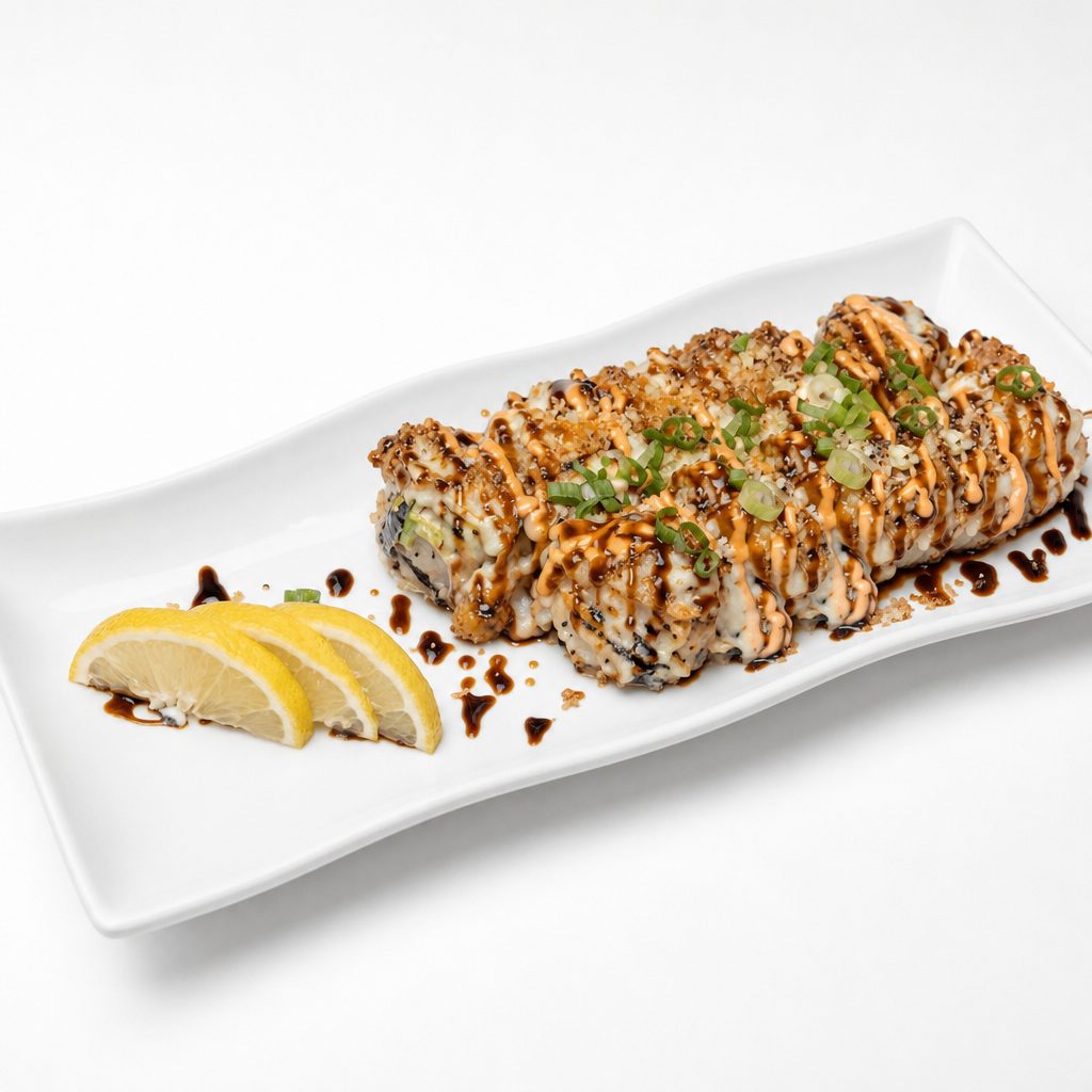 Baked Salmon Roll.