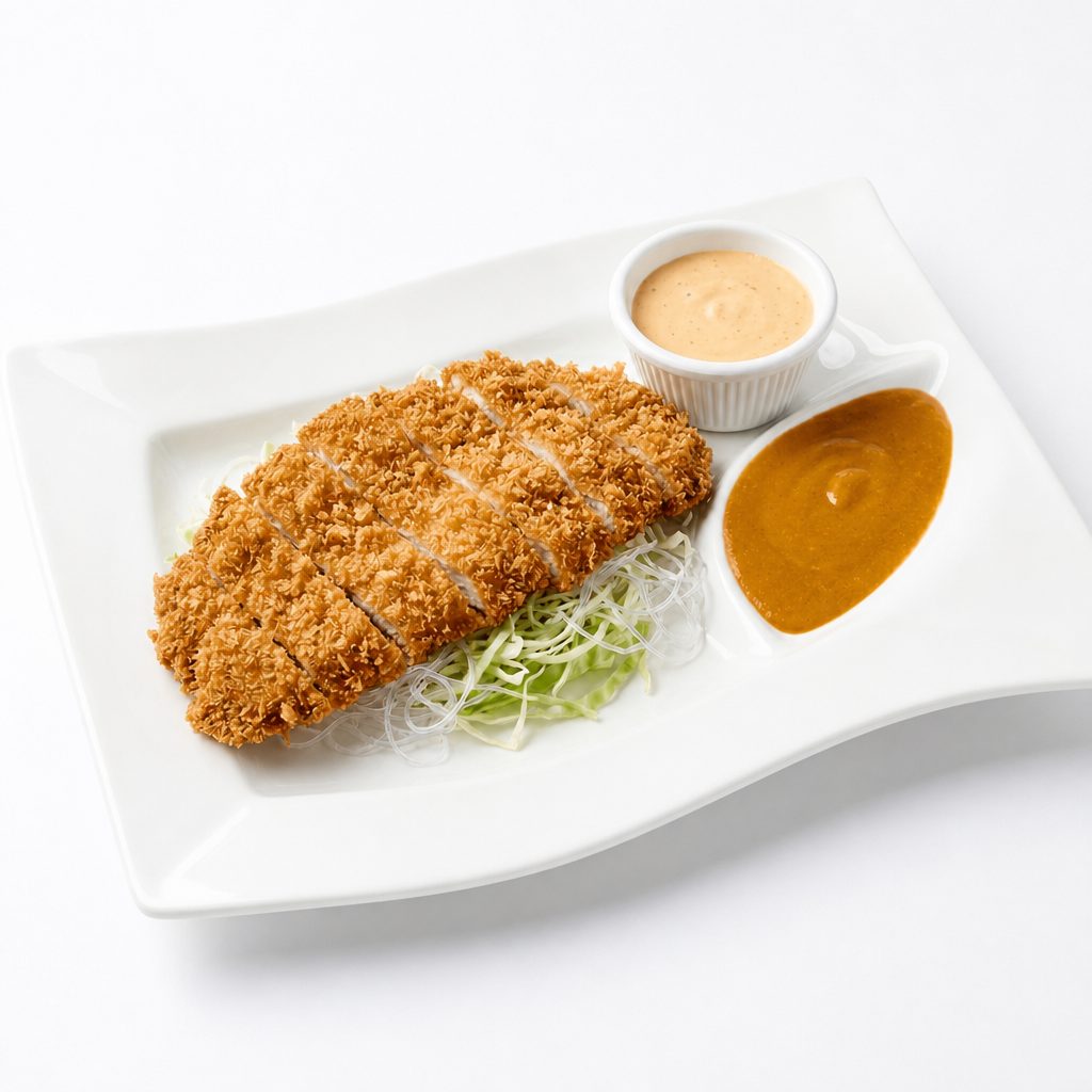 Chicken Katsu Plate Lunch.