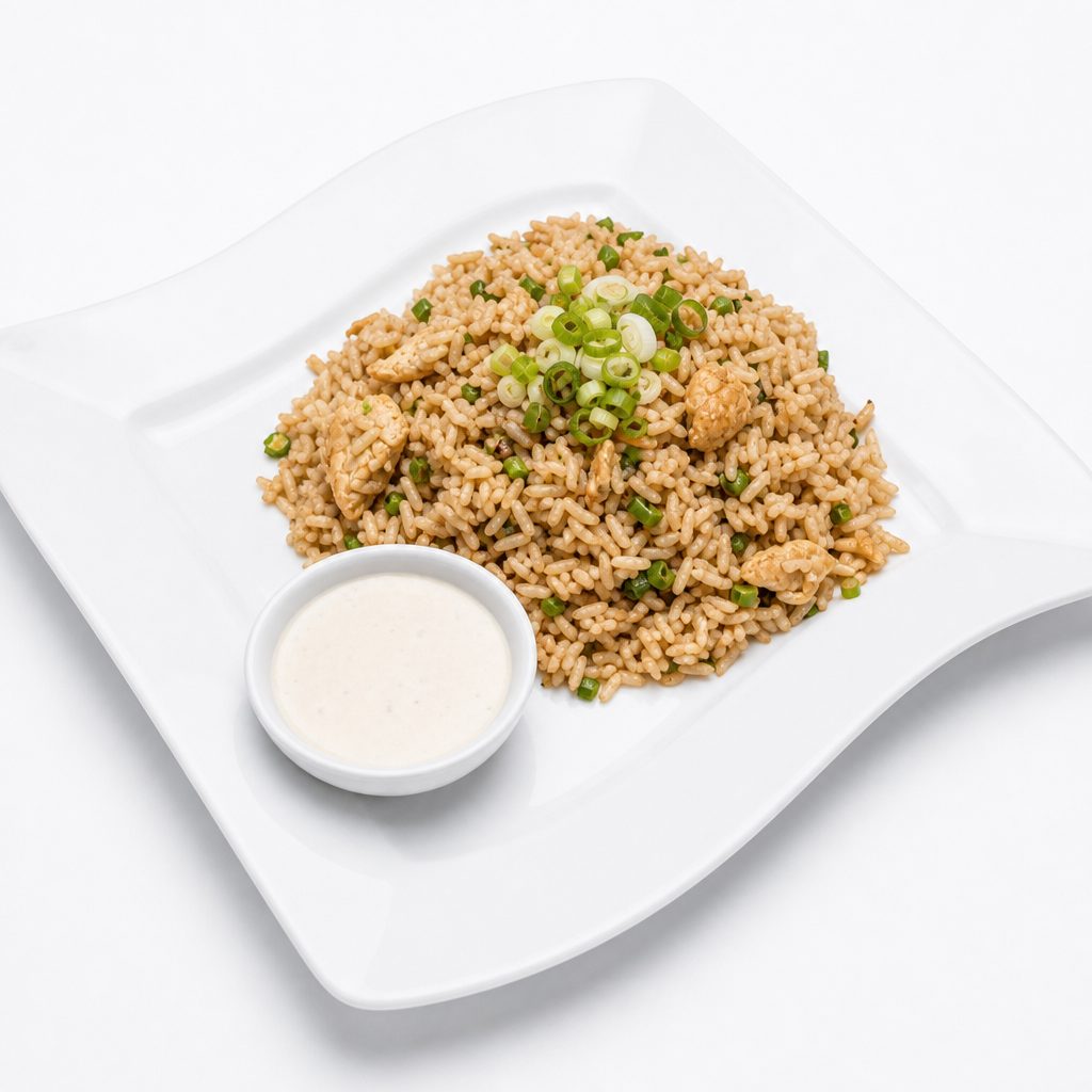 Sakura's Fried Rice Lunch.