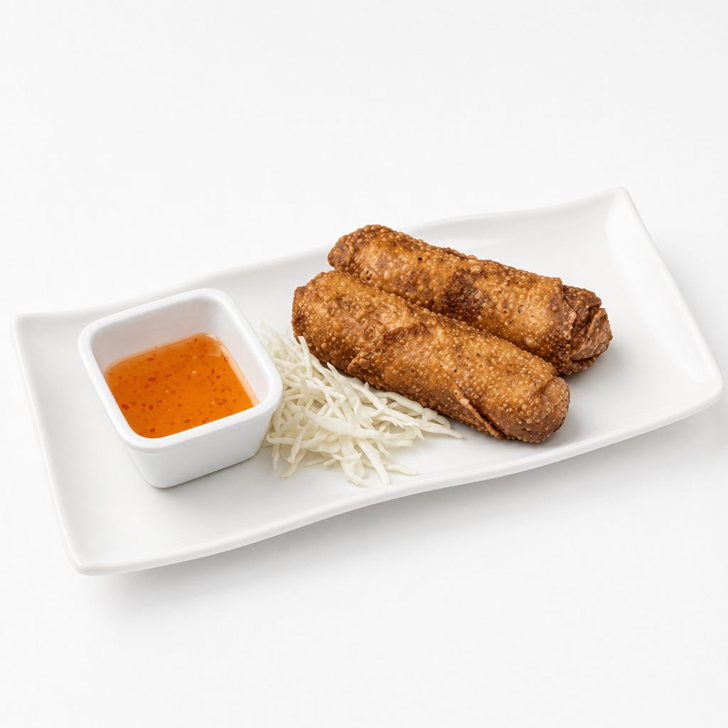 Pork Egg Rolls Lunch.