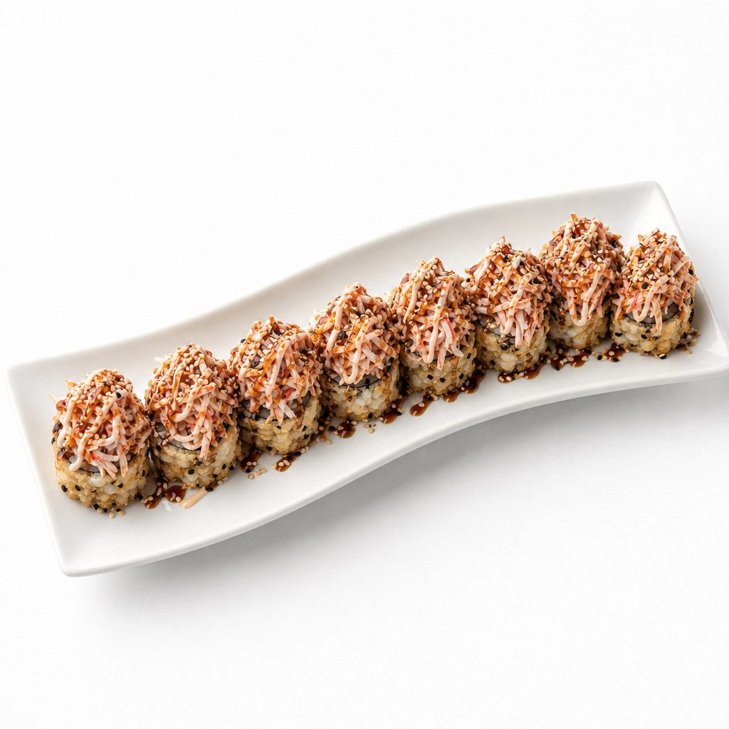Deep-Fried California Roll.