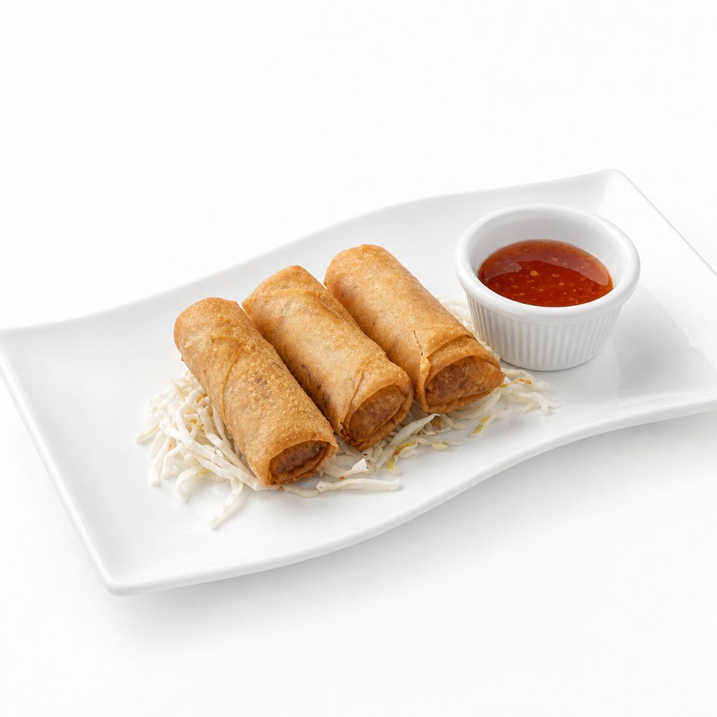 Harumaki (Veg Egg Rolls).