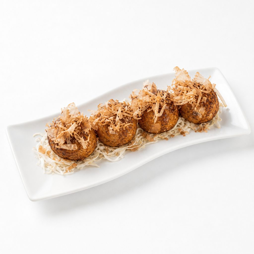 Takoyaki.