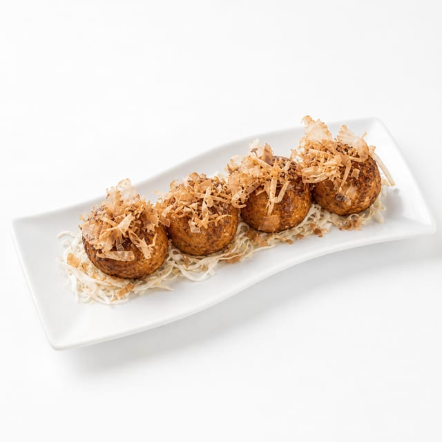 Takoyaki.