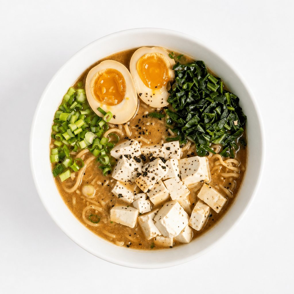 Miso Ramen Noodles.