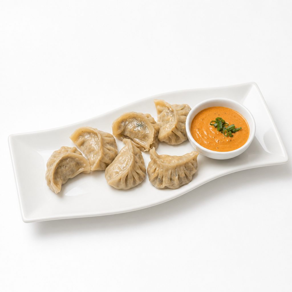 Himalayan Dumplings Momo Lunch.