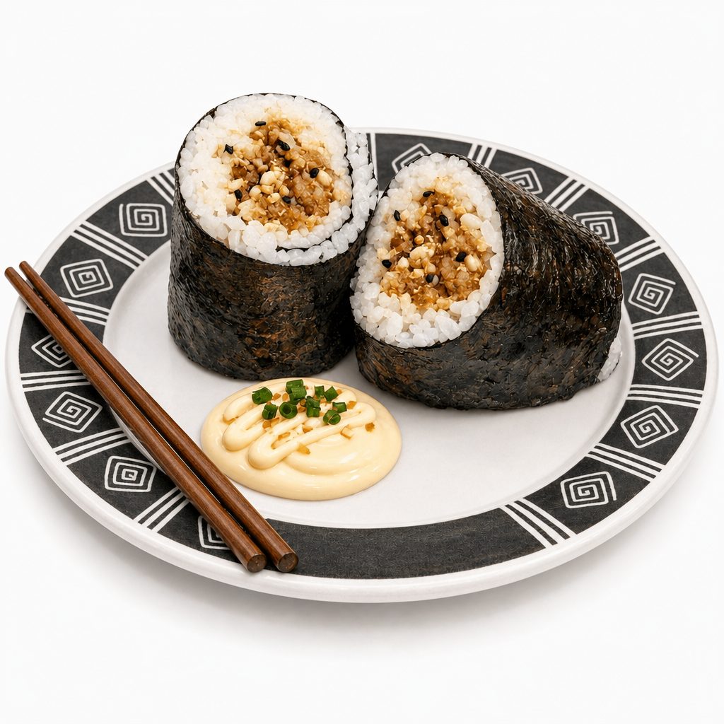 Taiwain Pork Rice Sandwich.