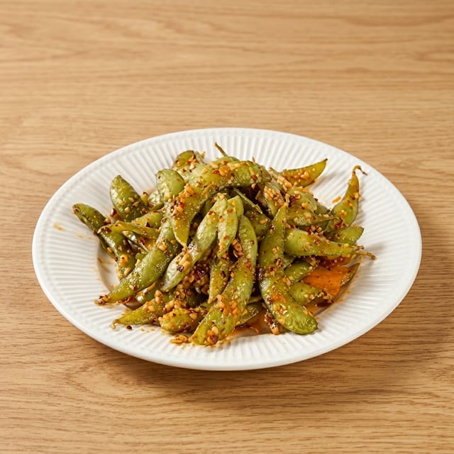 Spicy Edamame.
