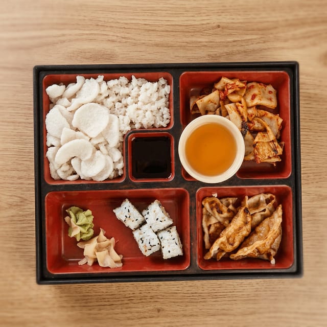 Chicken Katsu Bento Box.