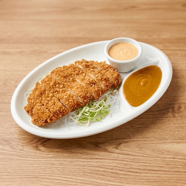 Chicken Katsu Plate Lunch.