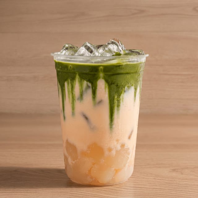 Lychee Milk Tea.