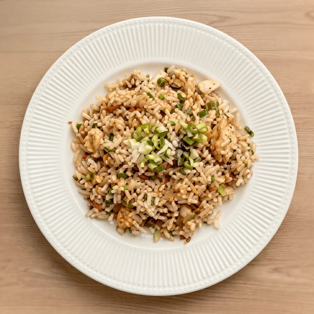 Sakura's Fried Rice Lunch.
