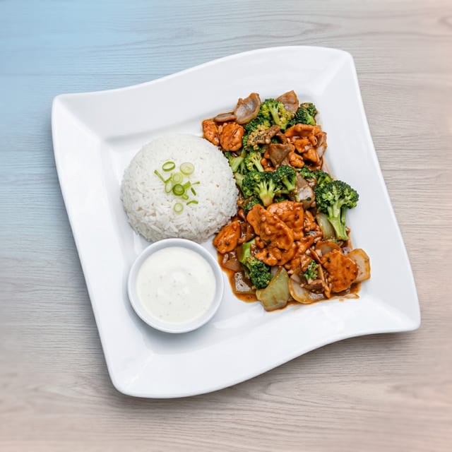 Hibachi Vegetable Plate.
