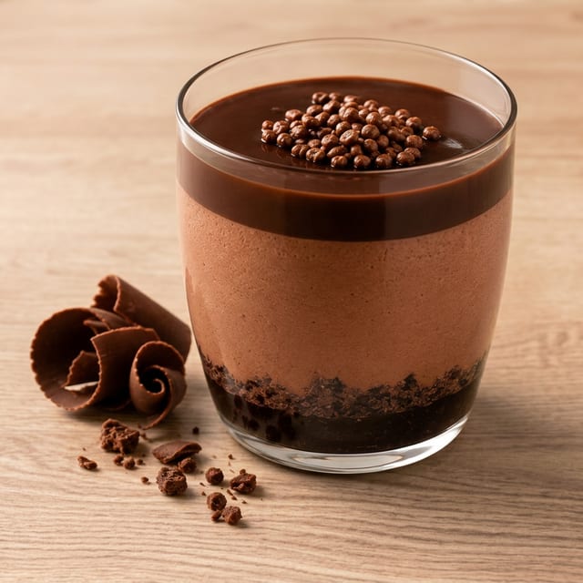 Belgian Chocolate Mousse.