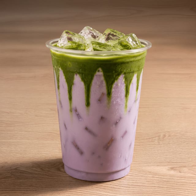 Taro Milk Tea.