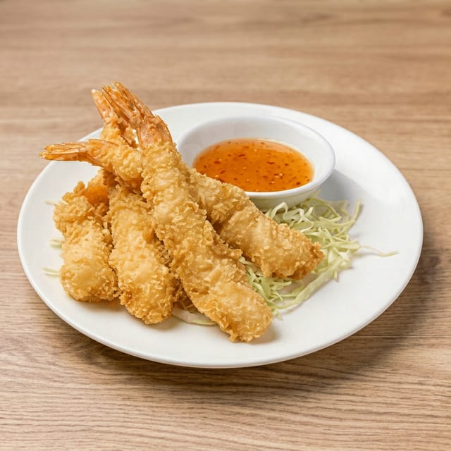 Shrimp Tempura Box Lunch.