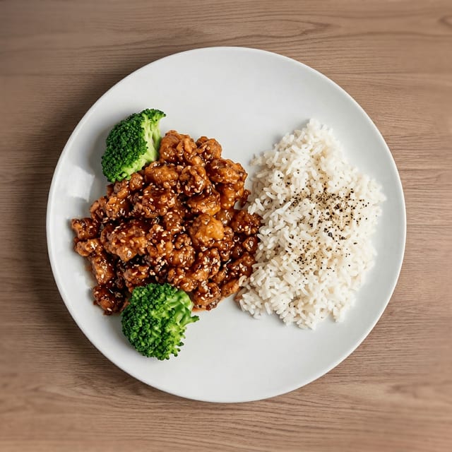 General Tso's Chicken Lunch.