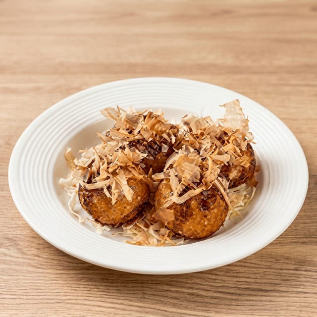Takoyaki.