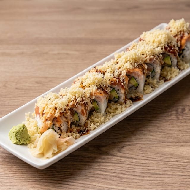 Crunchy Spicy Tuna Roll.